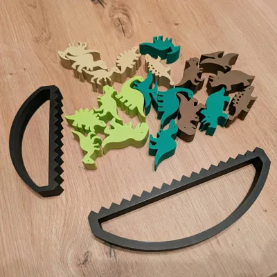 Jogo de Equilíbrio de Dinossauros — imagem 4