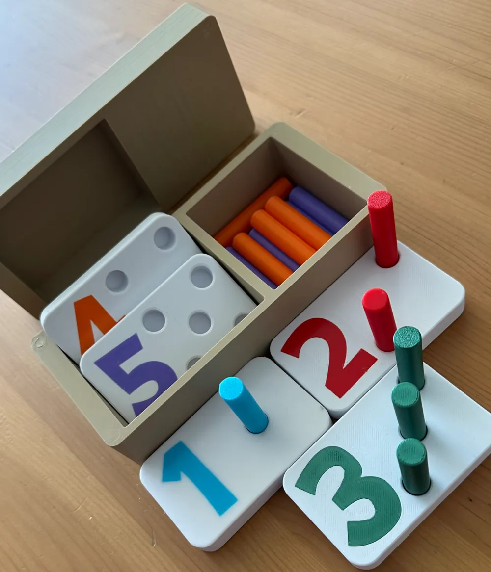 Números Montessori com Caixa — imagem 5