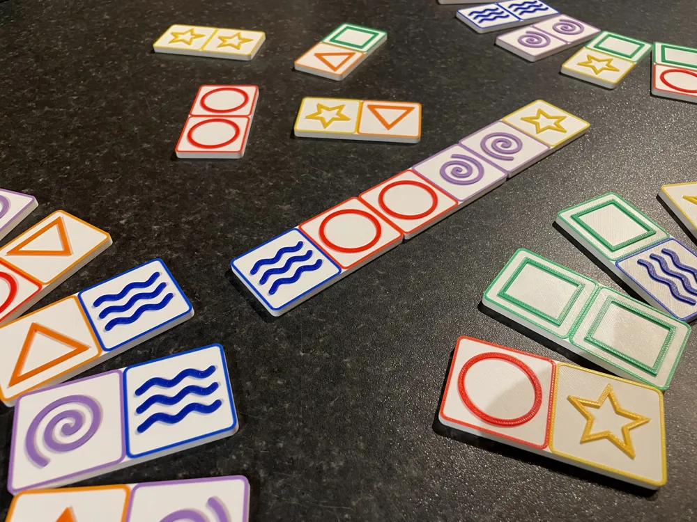 Dominó de Formas Geométricas – ShapePlay — imagem 2