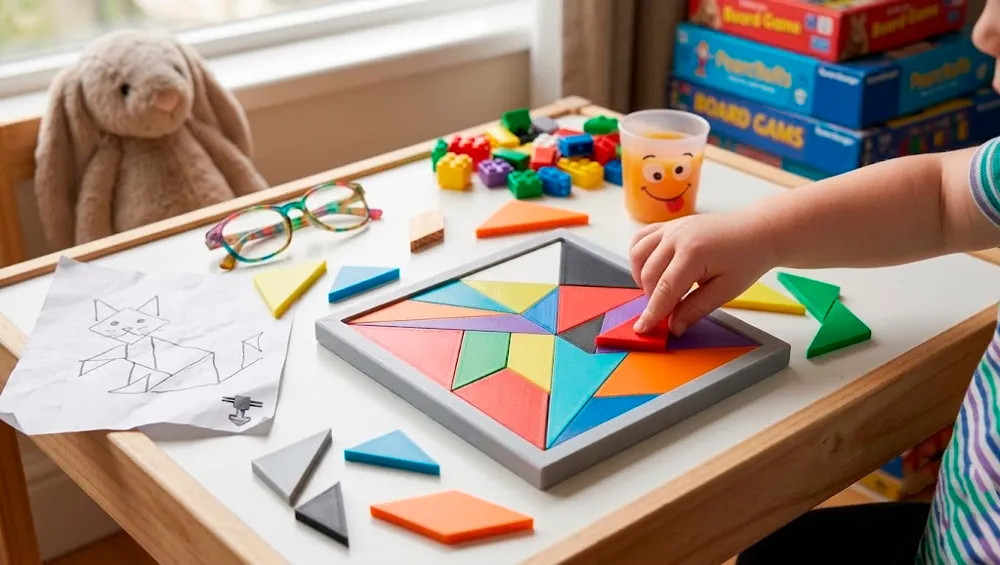 Tangram Educativo – 4 Variações