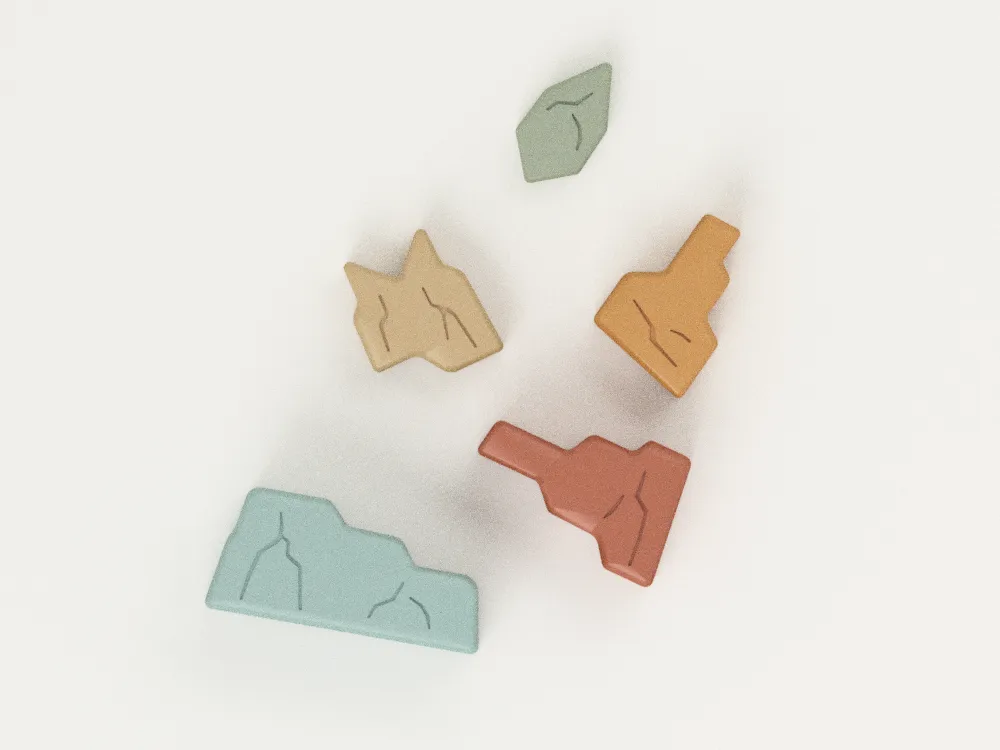 Empilhador de Montanha Montessori — imagem 4