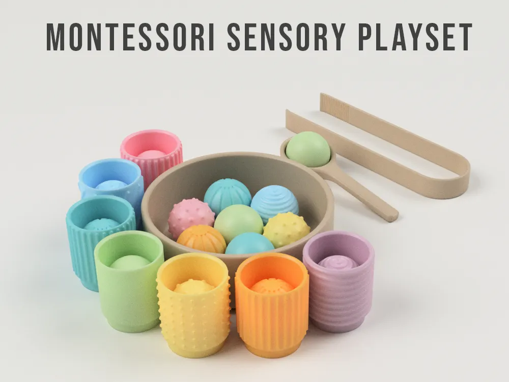 Conjunto Sensorial Montessori