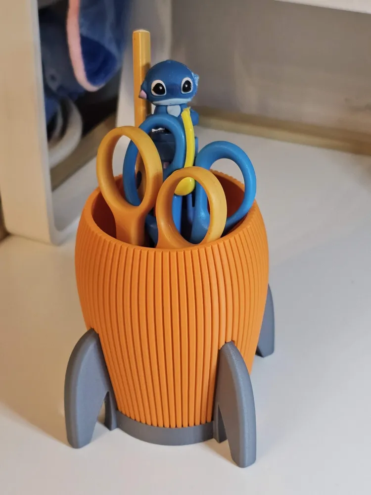 Porta-Lápis Foguete Rocket Pot