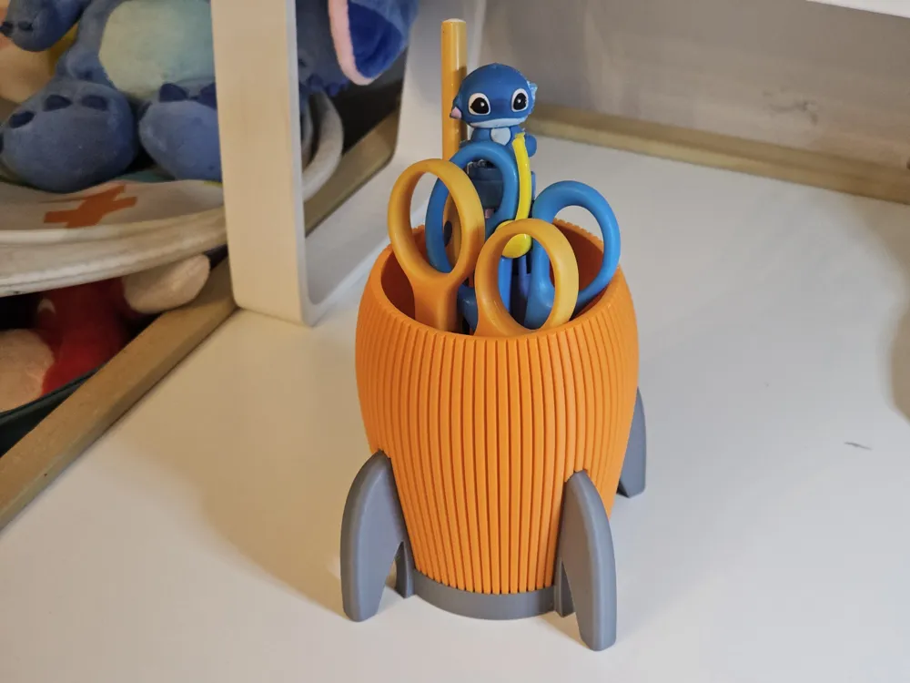 Porta-Lápis Foguete Rocket Pot