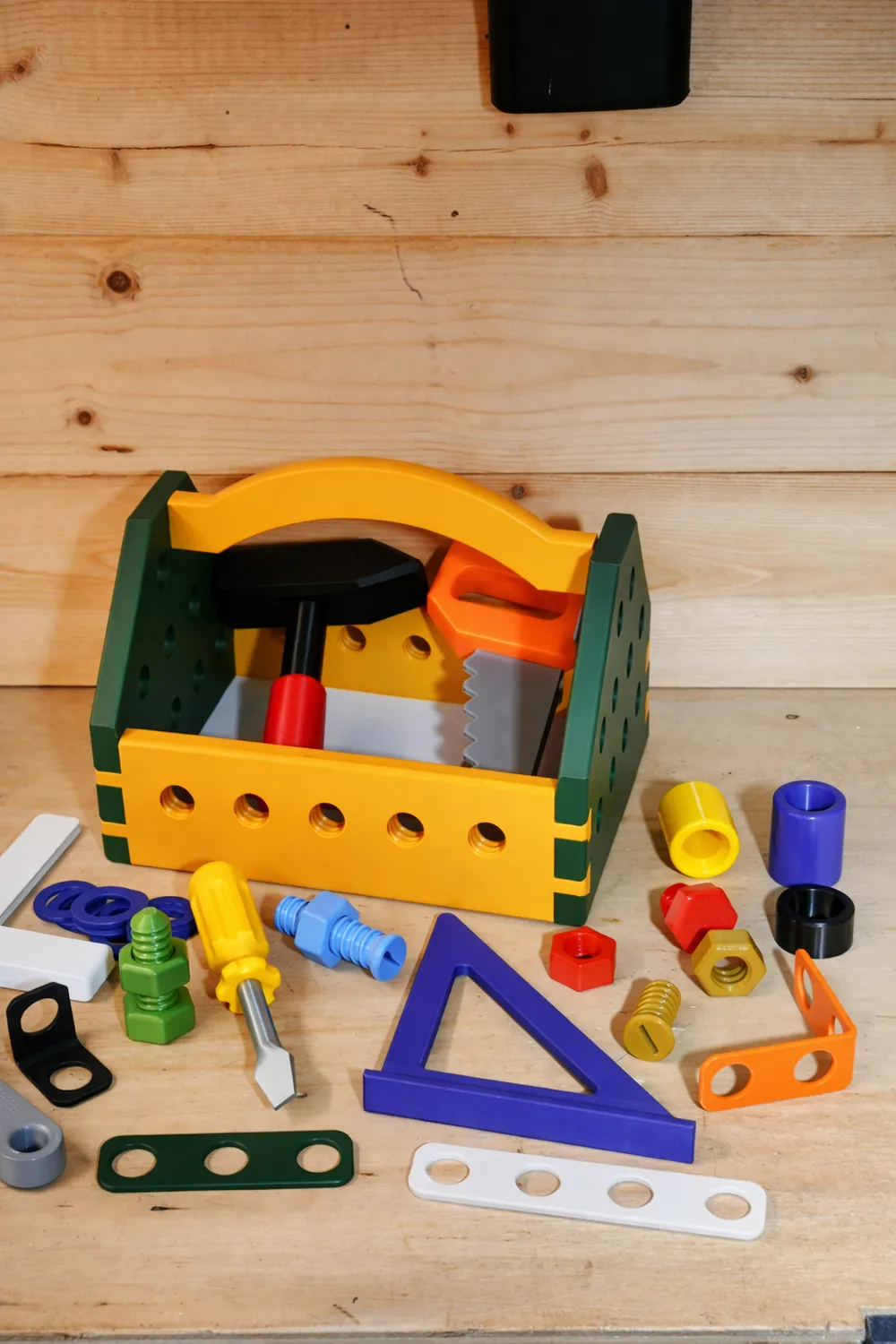Kit Caixa de Ferramentas Infantil Educativa